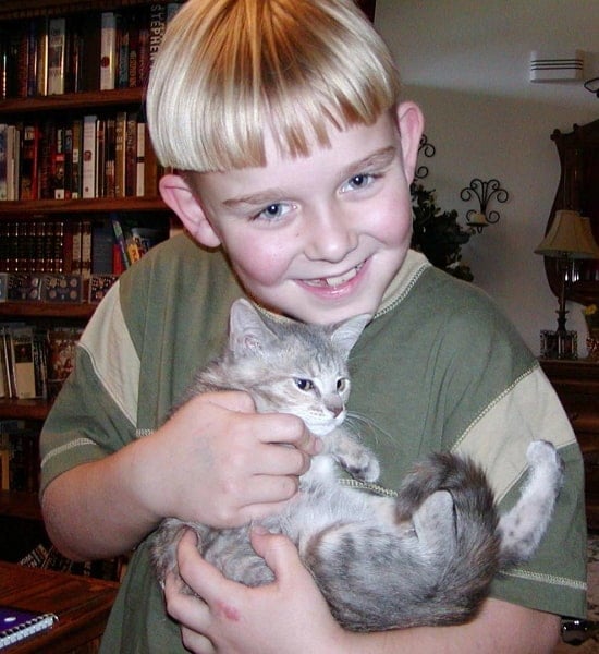 logan thirtyacre childhood pic