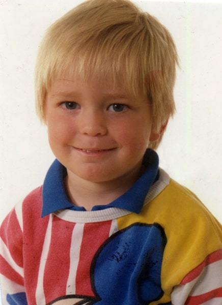 robert pattinson childhood pic