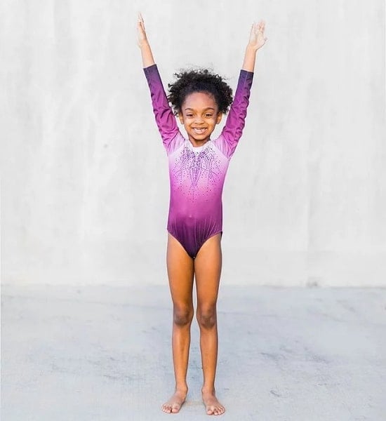 simone biles childhood pic