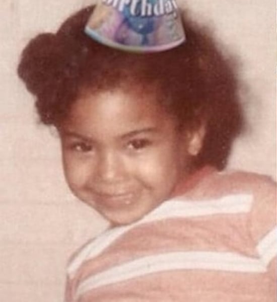 blue ivy carter childhood pic