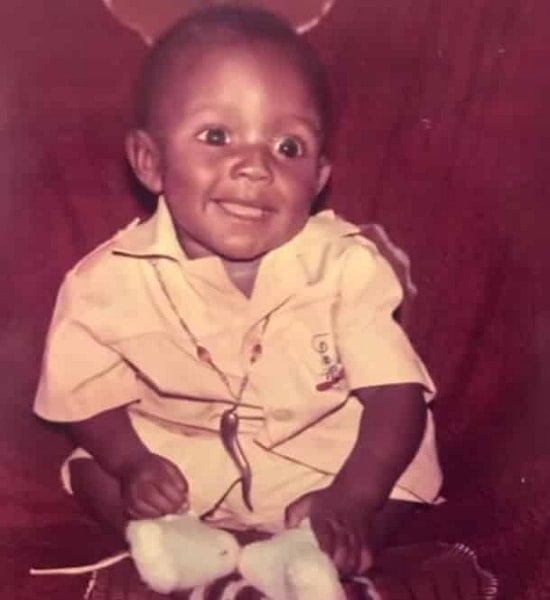 kamaru usman childhood pic