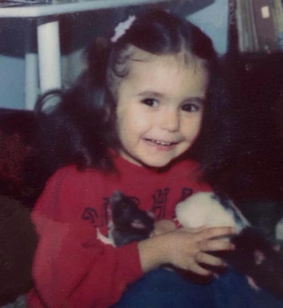 nina dobrev childhood pic