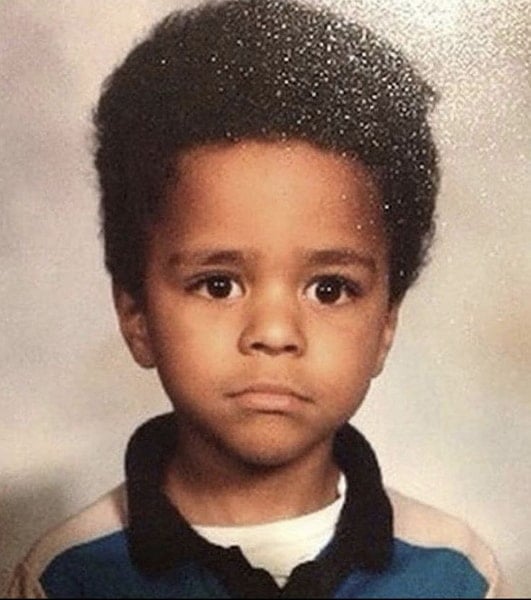 j. cole childhood pic