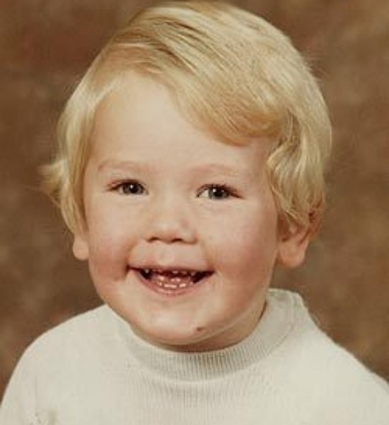 james corden childhood pic