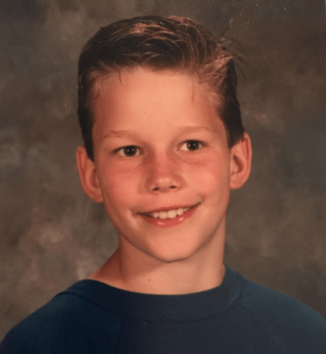 chris pratt childhood pic