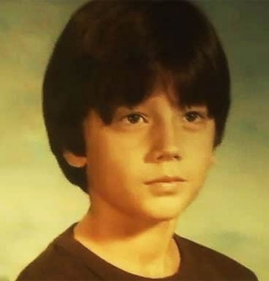 dave bautista childhood pic