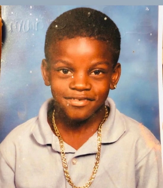 lamar jackson childhood pic