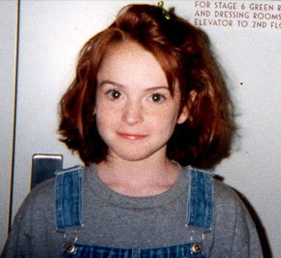 lindsay lohan childhood pic