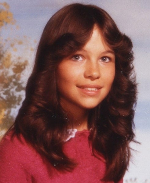 pamela anderson childhood pic