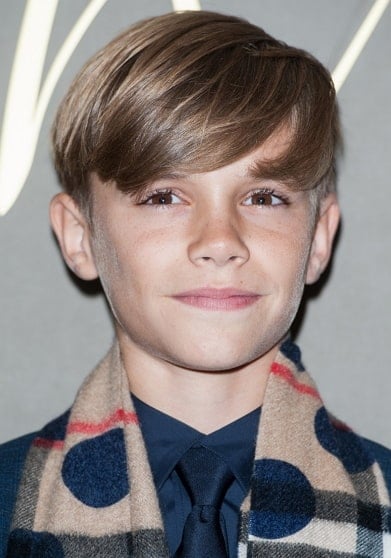 romeo beckham childhood pic