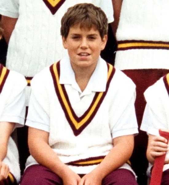 henry cavill childhood pic