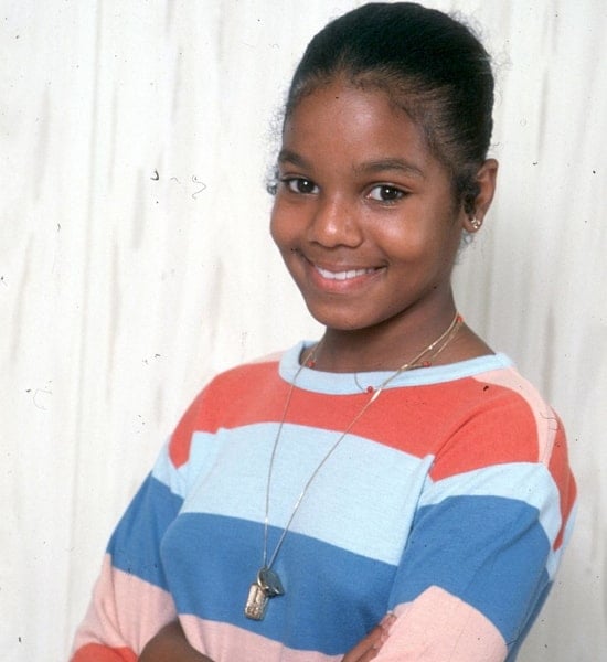 janet jackson childhood pic