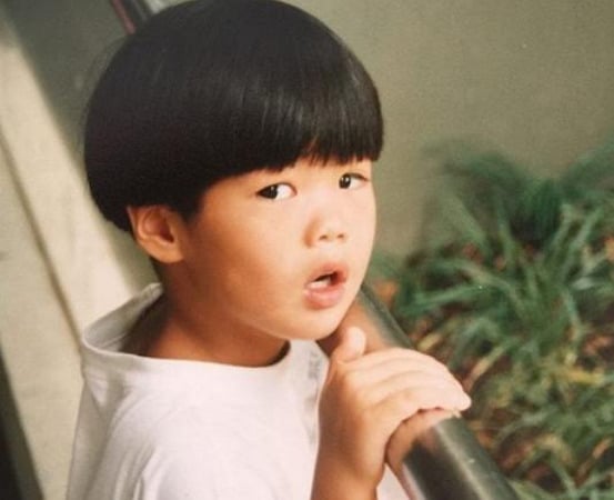 ross butler childhood pic