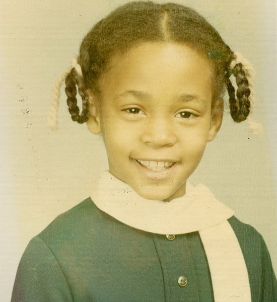 whitney houston childhood pic