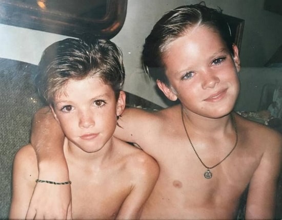 armie hammer childhood pic