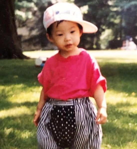 awkwafina childhood pic