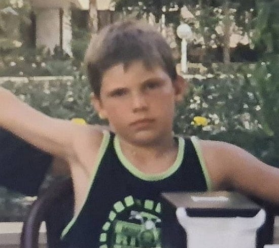 florian munteanu childhood pic