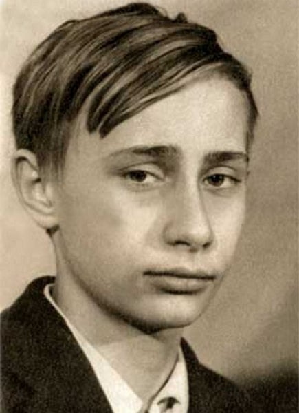 vladimir putin childhood pic