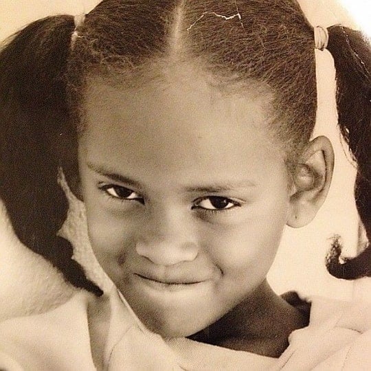 meagan good childhood pic