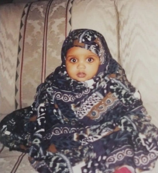 munera ahmed childhood pic