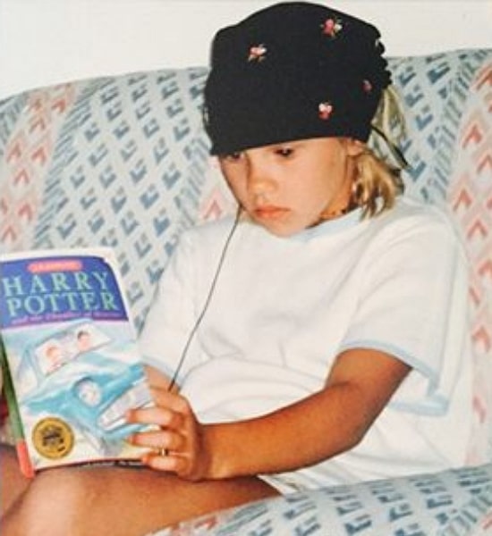 suki waterhouse childhood pic