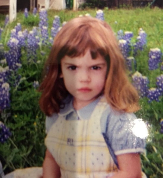 maggie lindemann childhood pic