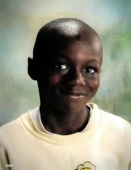 akon childhood pic