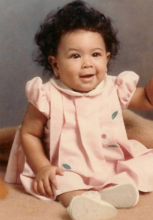 beyoncé childhood pic