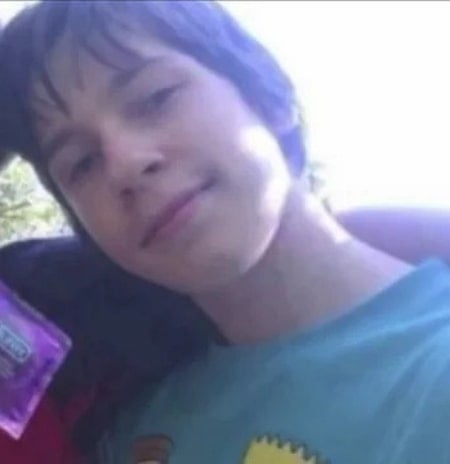 bladee childhood pic