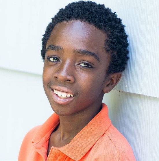 caleb mclaughlin childhood pic