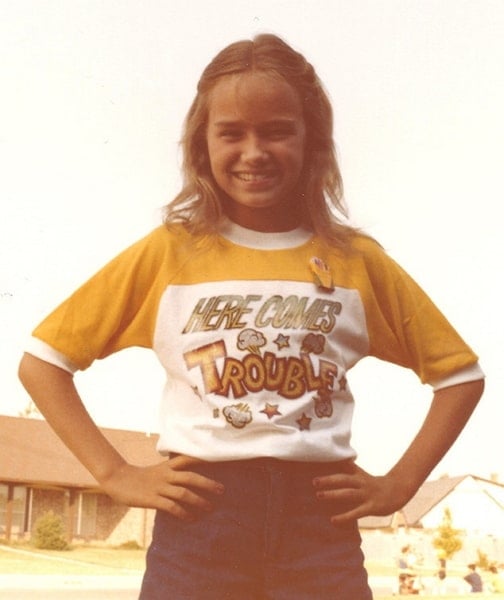 kristin chenoweth childhood pic