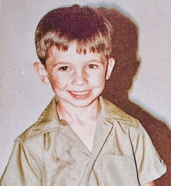 rick astley childhood pic