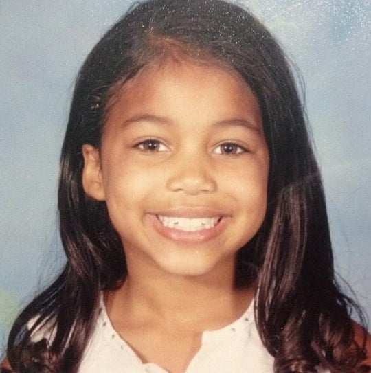 lori harvey childhood pic