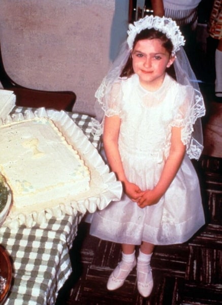 madonna childhood pic