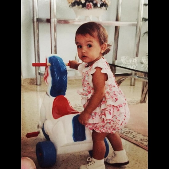 aimee carrero childhood pic