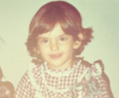 alessandra ambrosio childhood pic