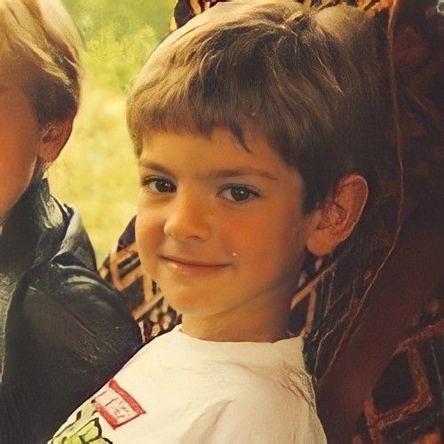 andrew garfield childhood pic