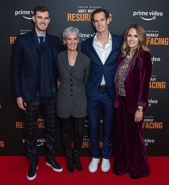 andy murray family