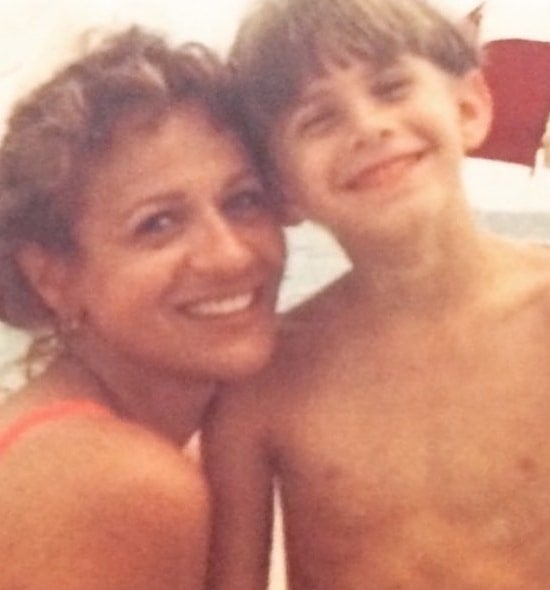 blake jenner childhood pic mother