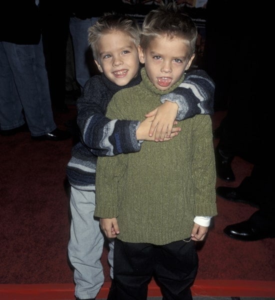 cole sprouse childhood pic brother