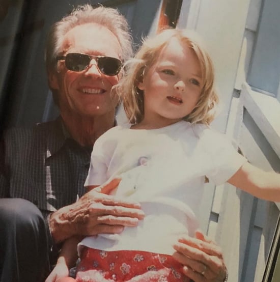 francesca eastwood childhood pic