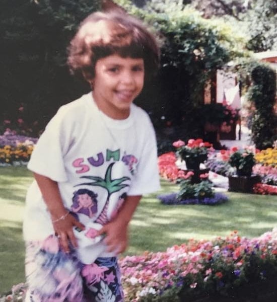 jess salgueiro childhood pic