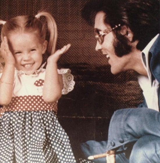 lisa marie presley childhood pic