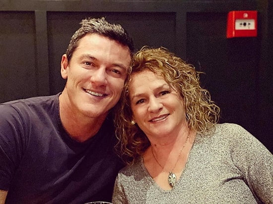 luke evans mother