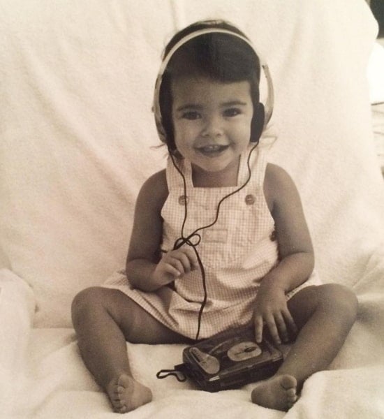 madison beer childhood pic