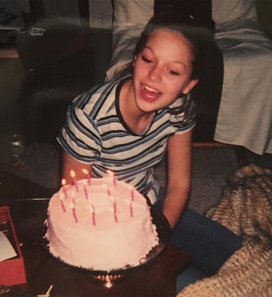 melissa benoist childhood pic