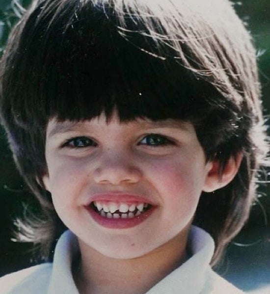 sara sampaio childhood pic