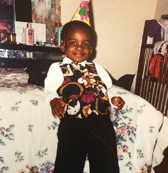 shamier anderson childhood pic