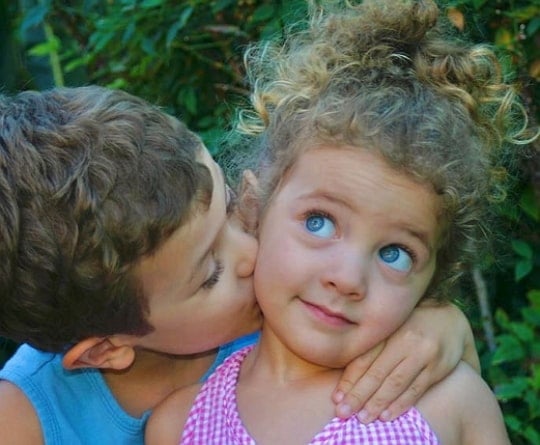 sofie dossi childhood pic