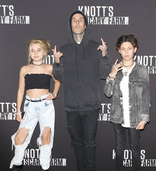 travis barker children